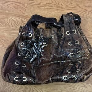 Michael Kors Brown and Black Shoulder Bag